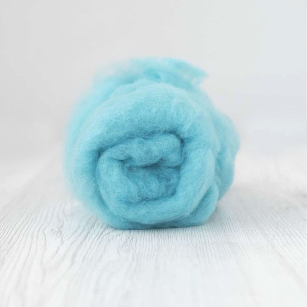 Lana Cardada Merino Extrafina 19 Micras - Agua