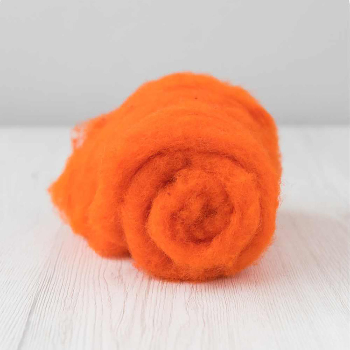 Lana Cardada Maori 27 Micras - Naranja