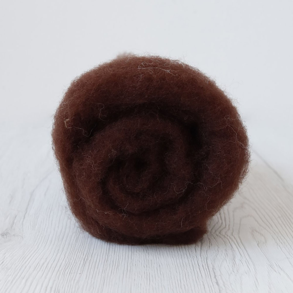 Lana Cardada Maori 27 Micras - Cacao