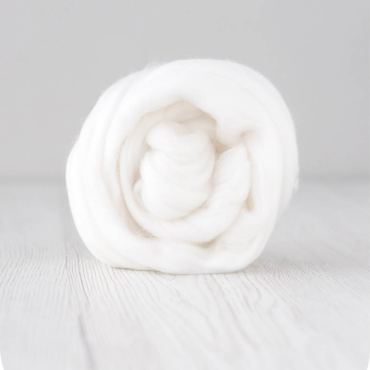 Lana Peinada Merino Extrafina 19 Micras - Nieve