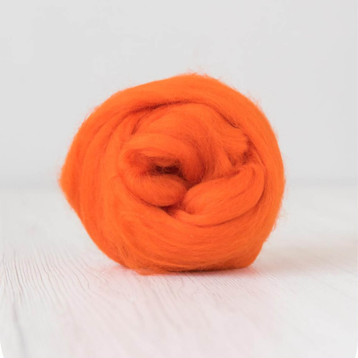 Lana Peinada Merino Extrafina 19 Micras - Naranja