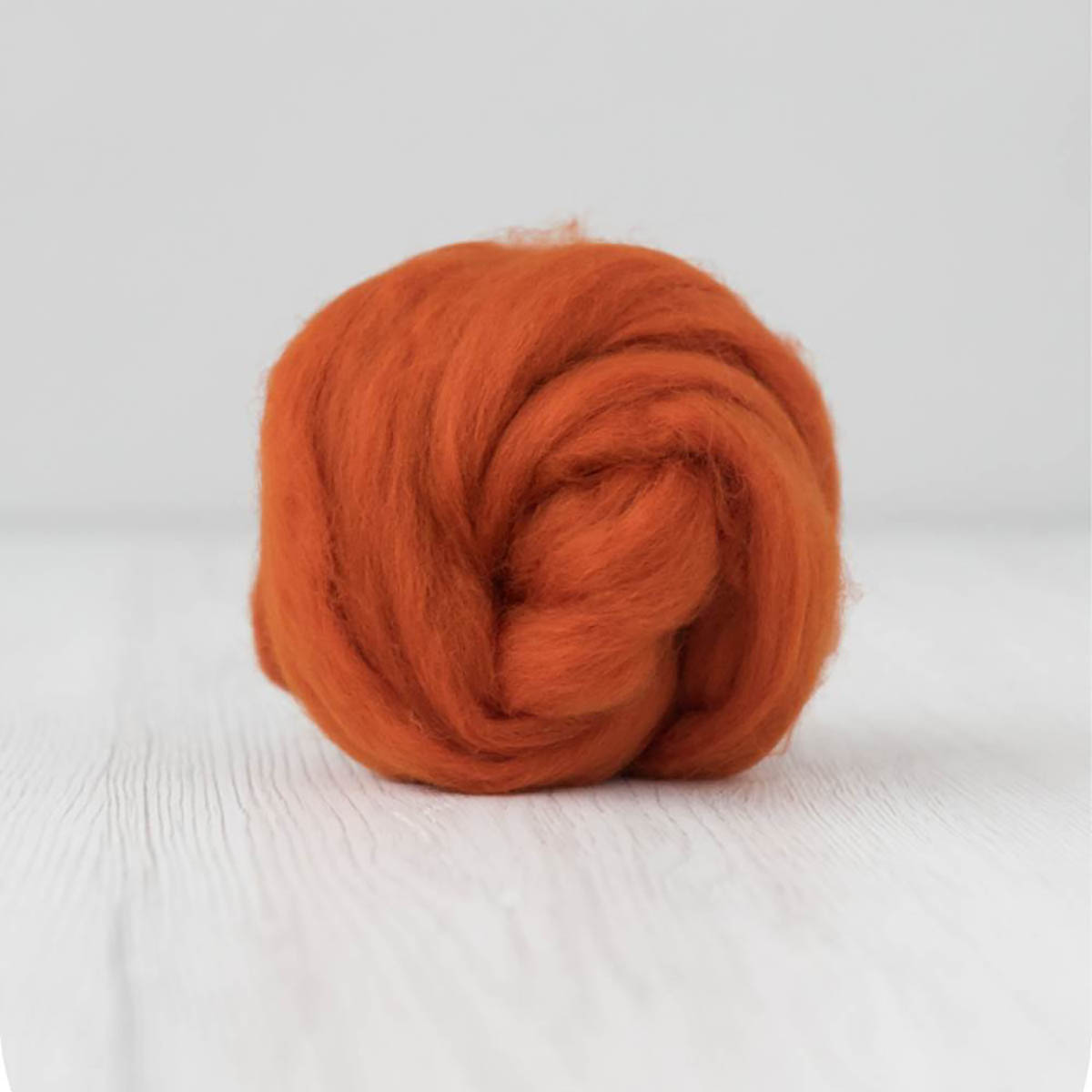 Lana Peinada Merino Extrafina 19 Micras - Calabaza