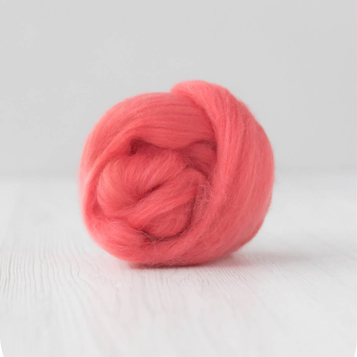 Lana Peinada Merino Extrafina 19 Micras - Coral
