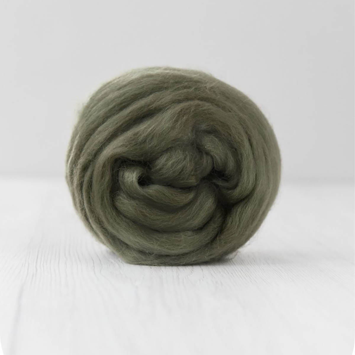 Lana Peinada Merino Extrafina 19 Micras - Musgo