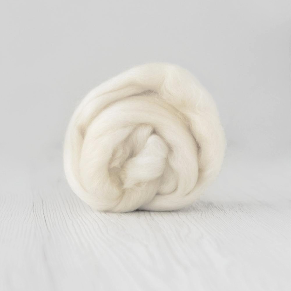 Lana Peinada Cachemira -13micras- Blanco Natural