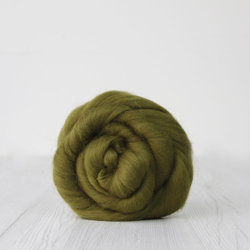 Lana Peinada Correidale 27 Micras - Aceituna - Imagen 2