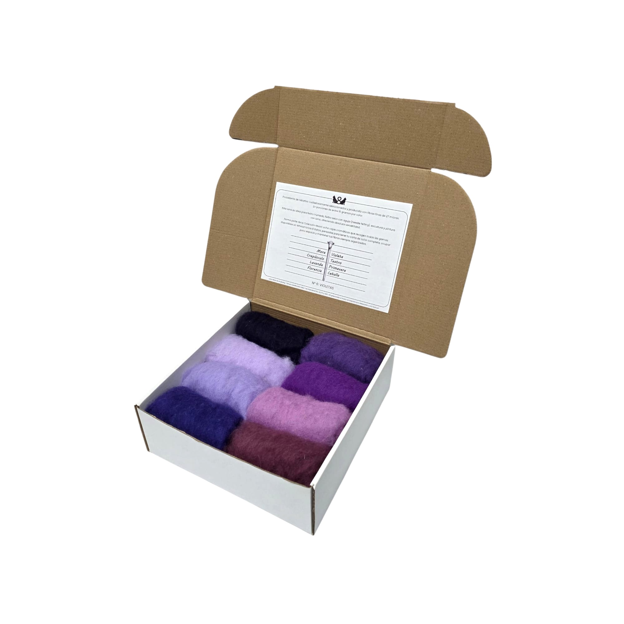 Kit Maorí Nº 6 - Tonos violetas